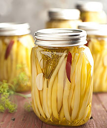pickled wax beans