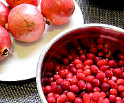 Cranberry Pomegranate Marmalade (with Cinnamon, Port and Ginger)