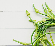 Pickled Garlic Scapes
