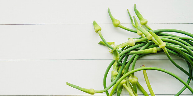Pickled Garlic Scapes