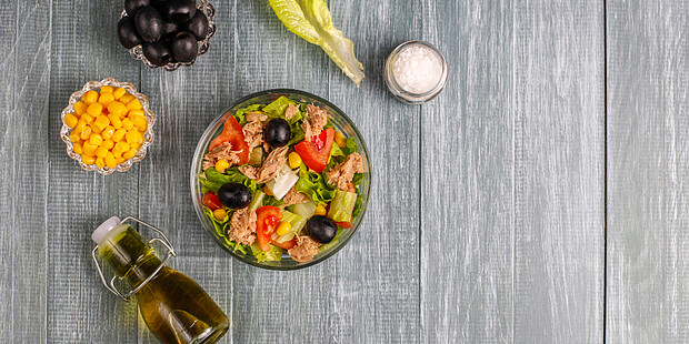 Tuna Salad with a Pickled Accent
