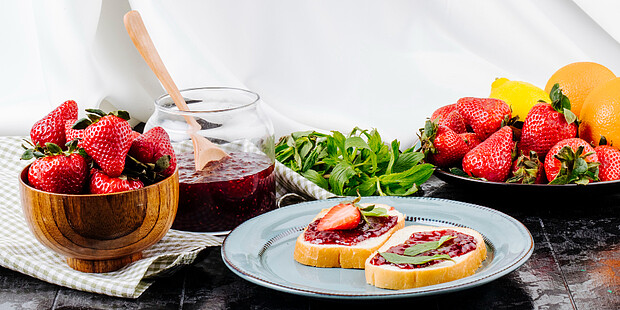 Strawberry Lemon Poppyseed Jam