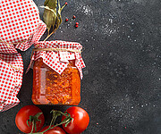 Savory Tomato Basil Jam