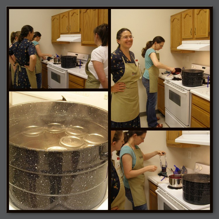 Jam canning party